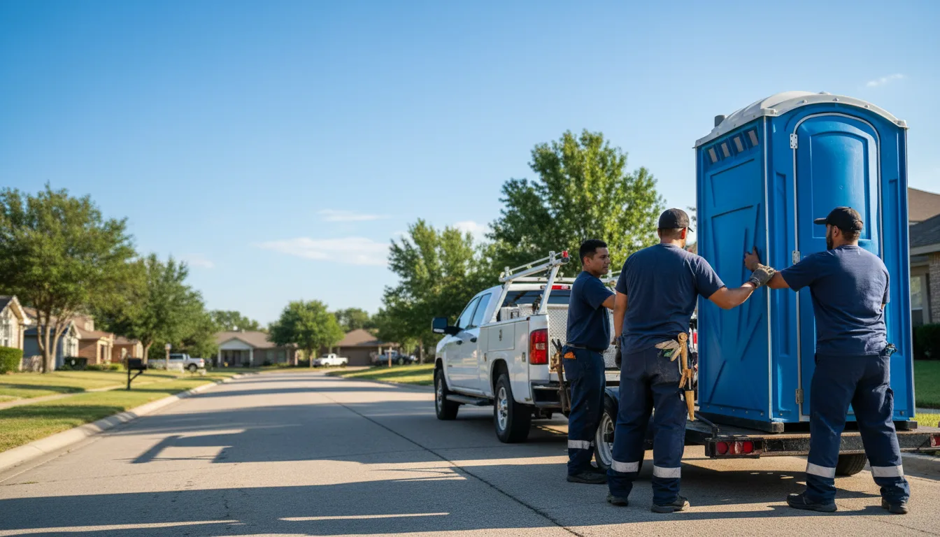 Portable Toilet Rental in New Carlisle, OH near me